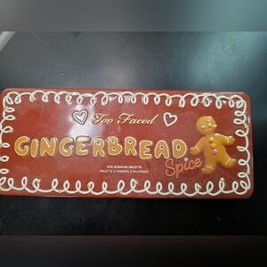 Too Faced Gingerbread Spice Palette - Red and Gold Tin
